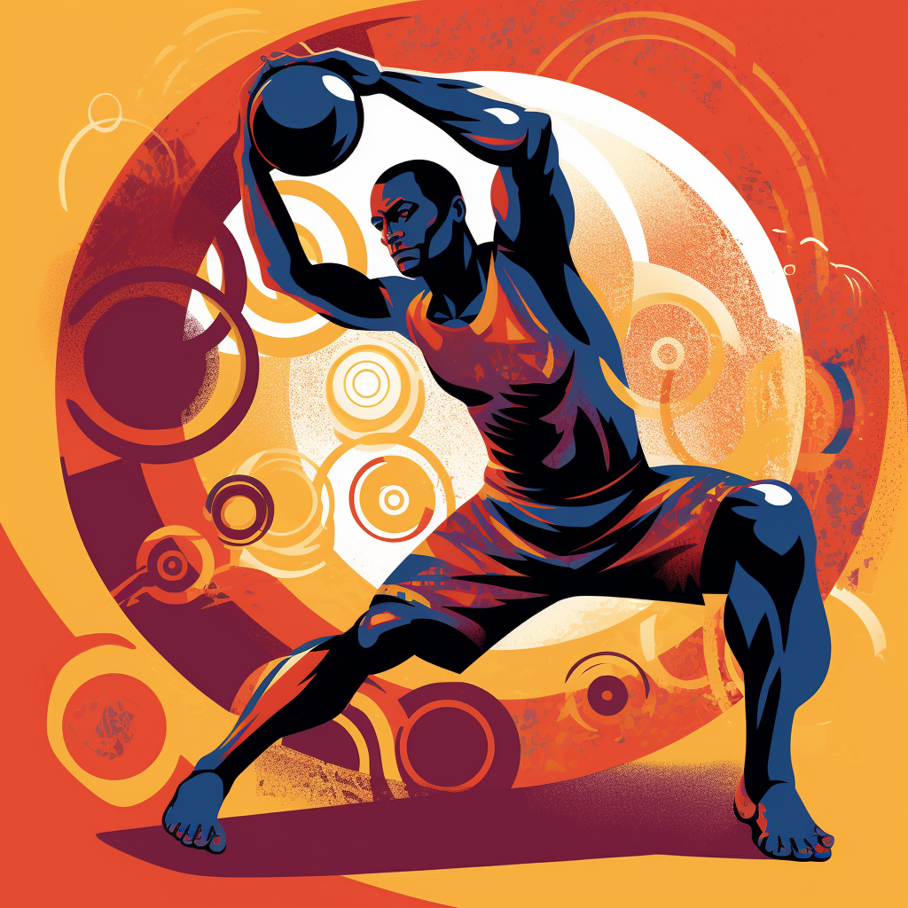 Workout illustration